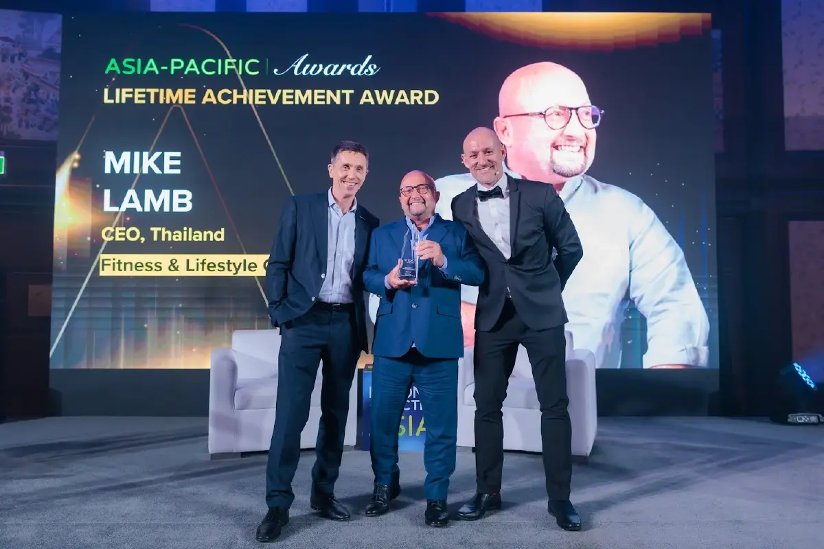 Jetts Thailand คว้ารางวัล ‘Lifetime Achievement’ ยกระดับฟิตเนสและเวลเนส
