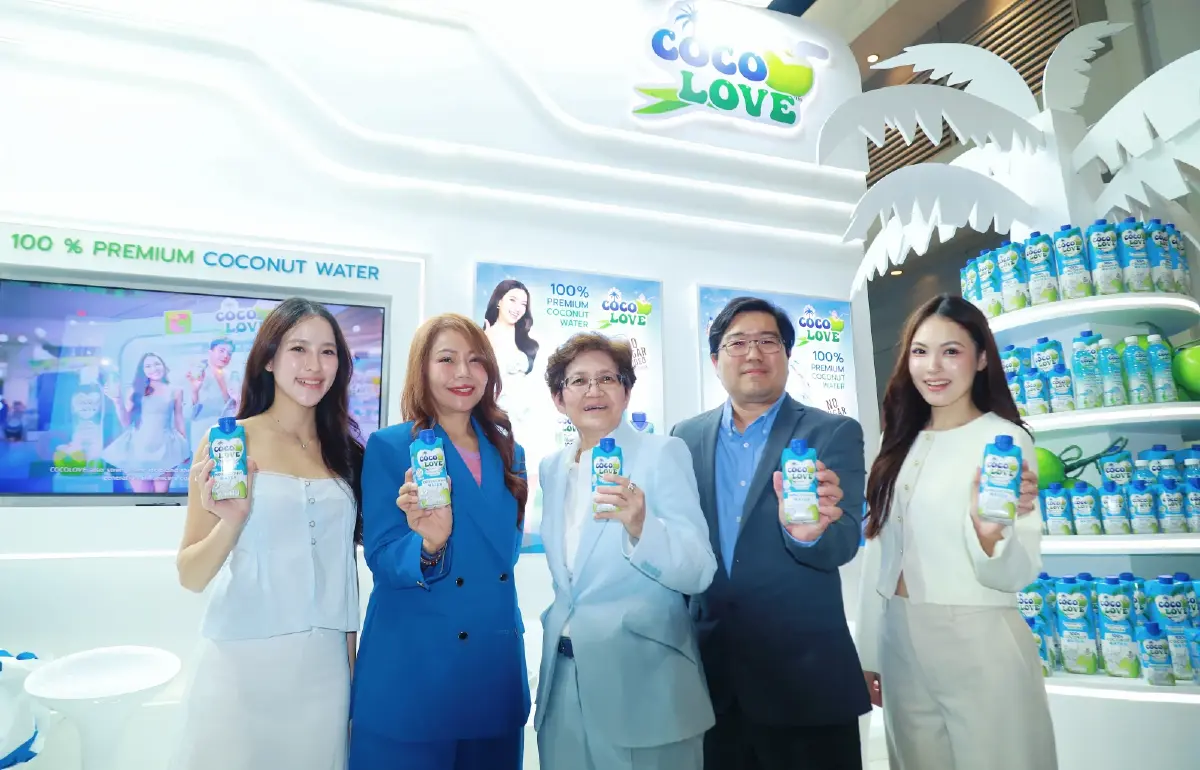 COCOLOVE ดัน 'น้ำมะพร้าวไทย' สู่เวทีโลก รับกระแสสุขภาพโตแรง