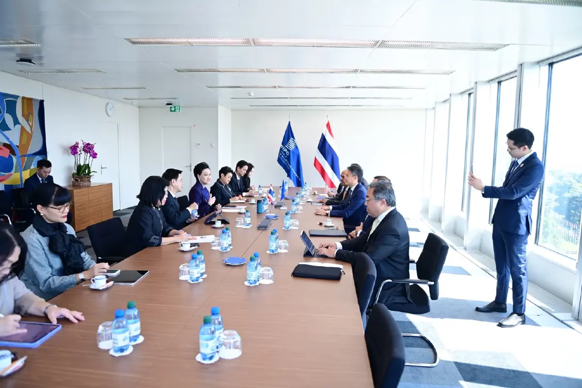 “ศุภจี”นำทีมพาณิชย์ หารือ WIPO ดันใช้ทรัพย์สินทางปัญญาเป็นสินทรัพย์ทางการเงิน