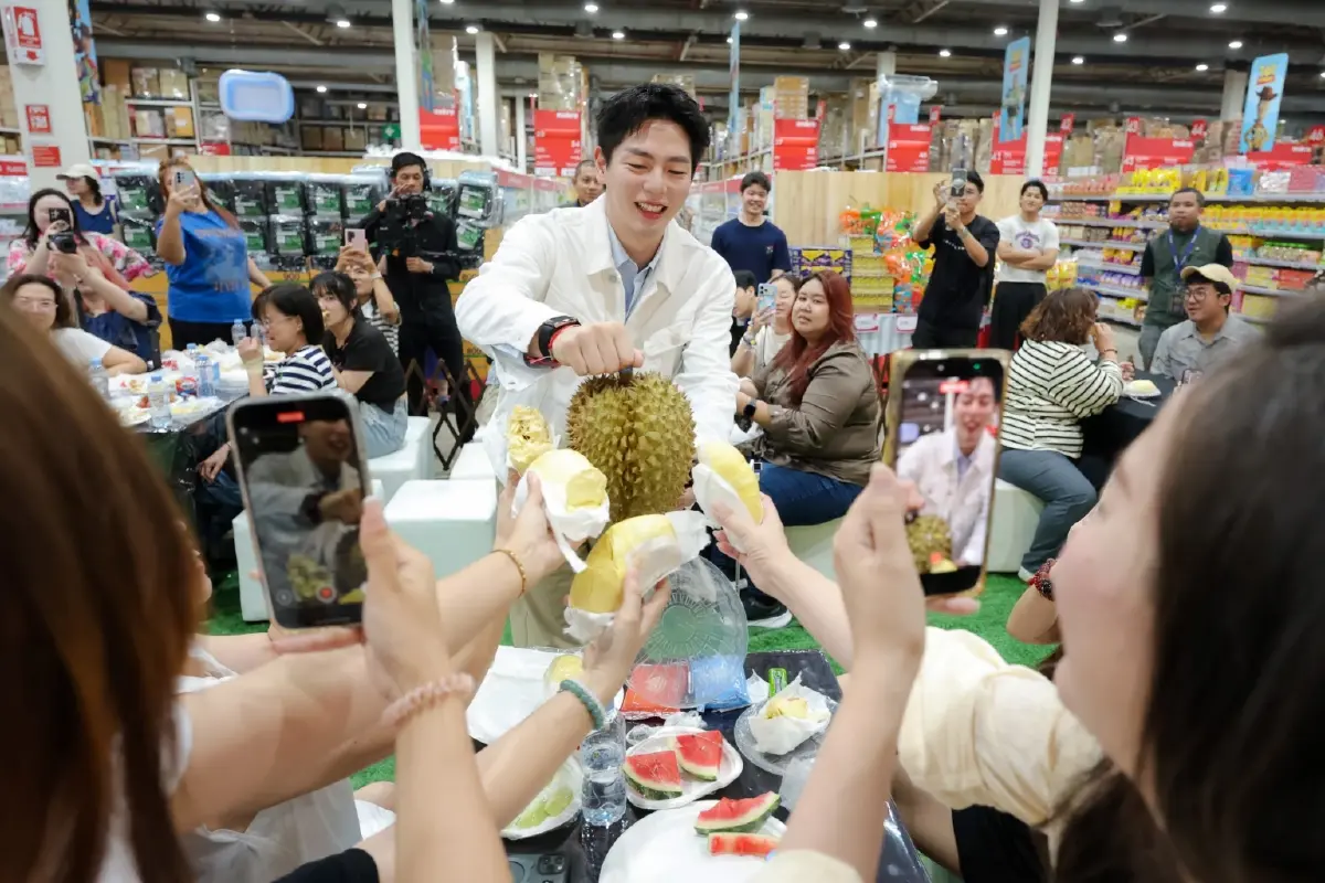 ‘แม็คโคร’ กับแผนการตลาด ดึงไอดอล T-Pop โปรโมททุเรียนไทย