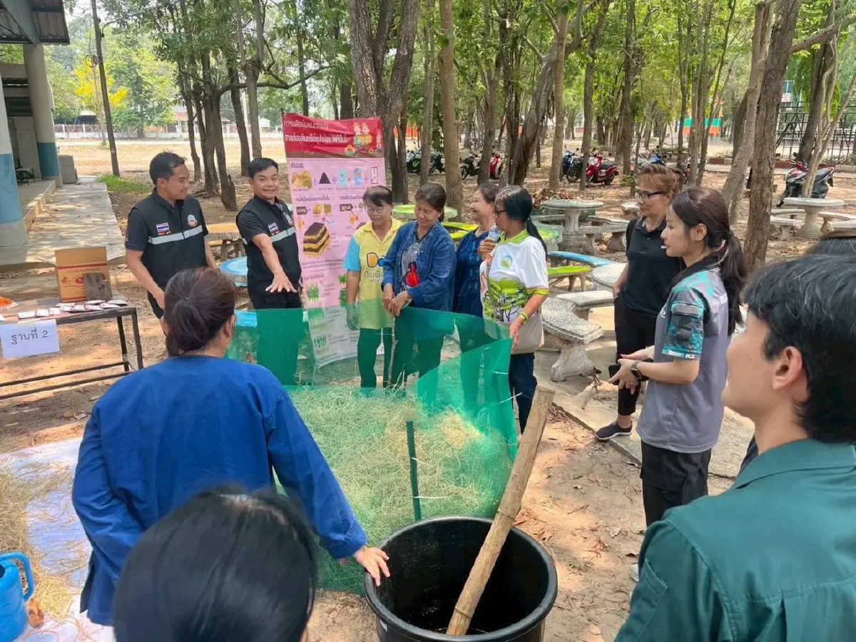 คพ. รุกแก้ฝุ่น PM2.5 เปลี่ยนฟางข้าวเป็นปุ๋ยหมัก ลดการเผายั่งยืน