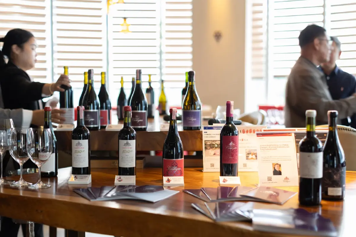 Chateau Castigno จัดชิมไวน์ออร์แกนิก จากแหล่งผลิต 'อัสซิญอง' สู่ใจกลางกรุงเทพฯ