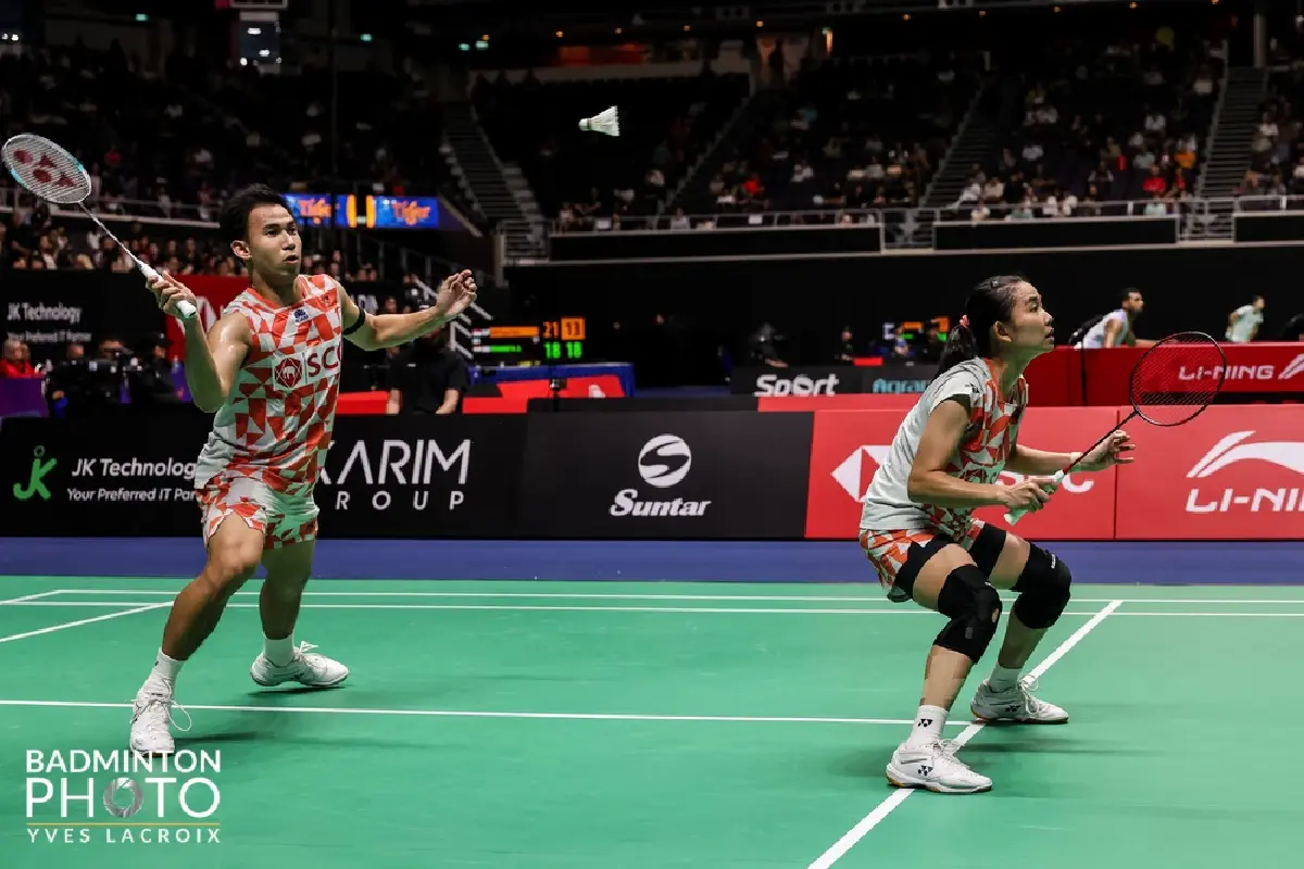 LIVE ถ่ายทอดสดแบดมินตัน บาส-เฟม ทีมชาติไทย พบ ญี่ปุ่น Singapore Open 2026