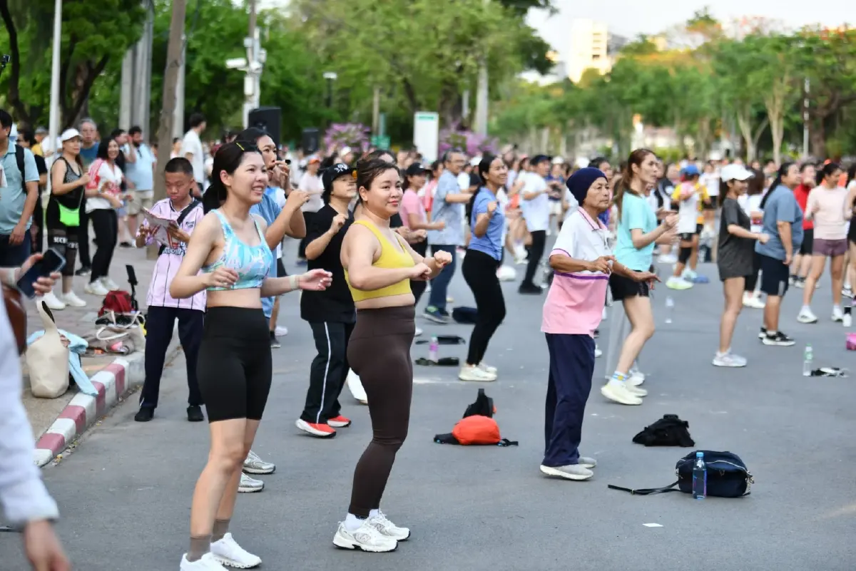 เปิดตารางเต้นแอโรบิกสวนลุม พ.ค.69 ขนทัพ ครูคนดัง ชิงพื้นที่ Gen Z