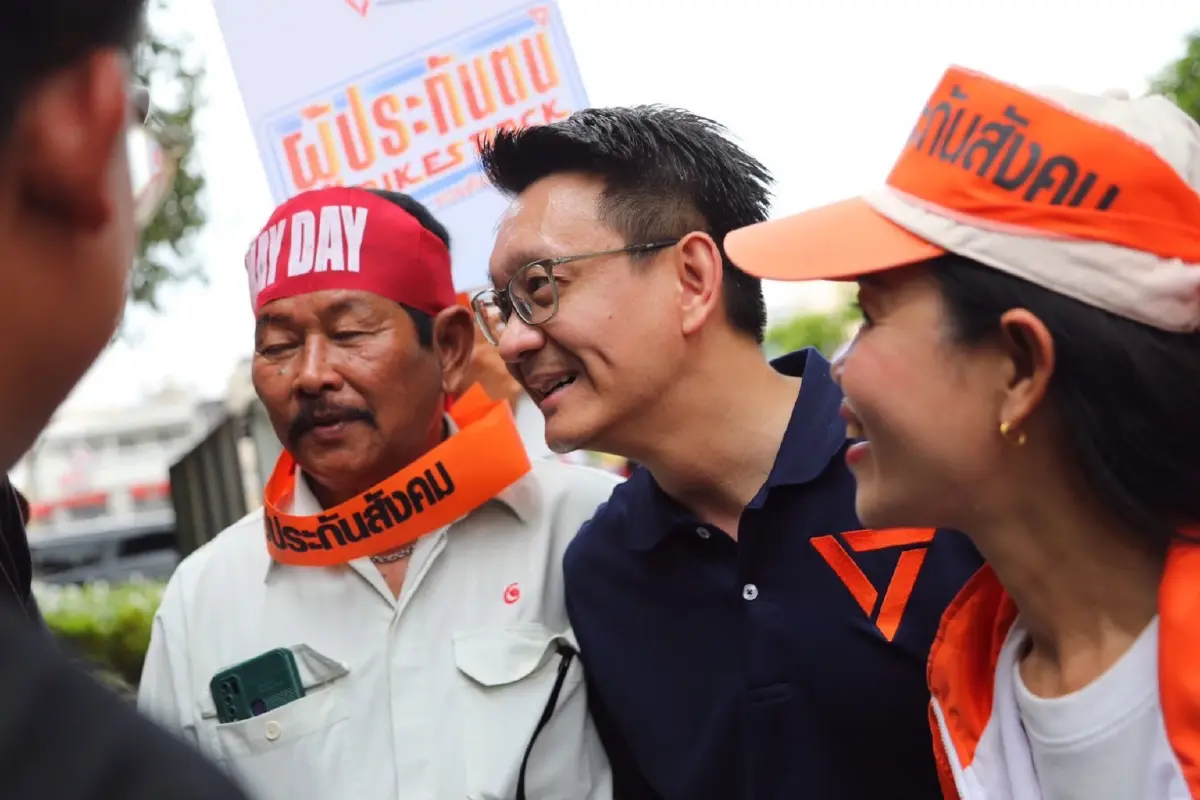 'วีระยุทธ' นำทัพเดินขบวนไปรัฐสภา วันแรงงาน ดันปฏิรูปประกันสังคม