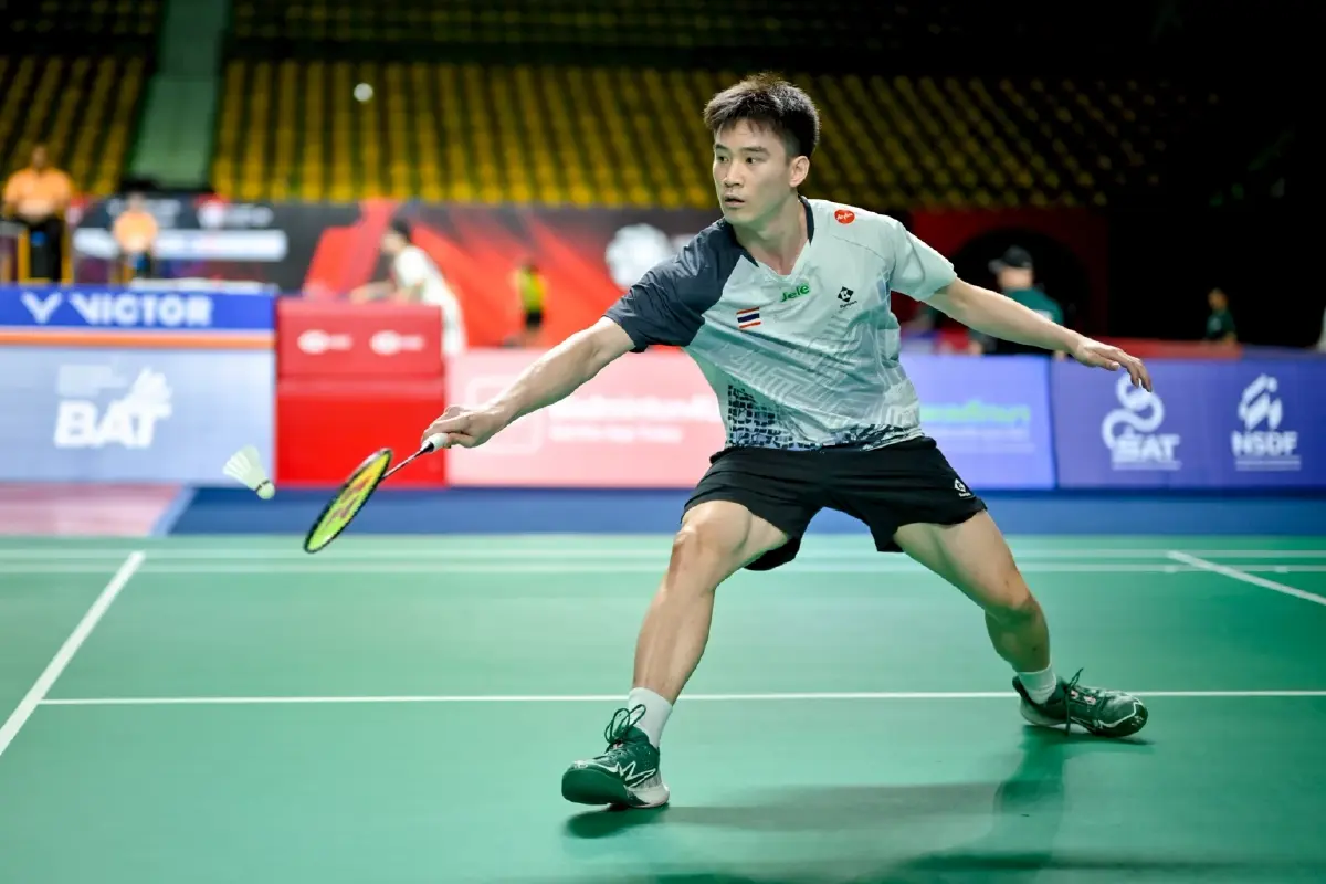 'กัน กันตภณ' ฟอร์มดุ ชนะอาเซอร์ไบจาน ผงาดเข้ารอบ THAILAND OPEN 2026