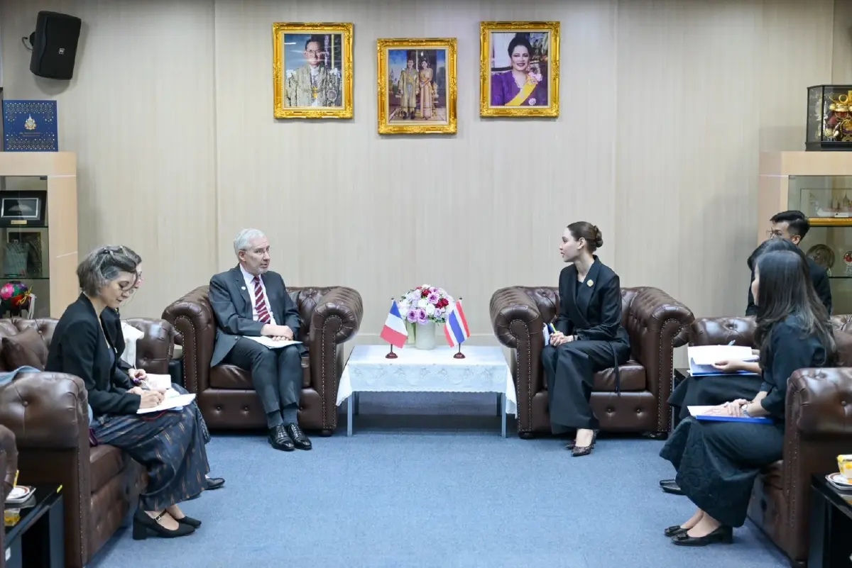 'รมว.ซาบีดา' หารือ ทูตฝรั่งเศส ยกระดับความร่วมมือทางวัฒนธรรม