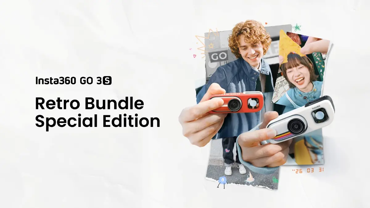ส่อง 'Insta360 GO 3S Retro Bundle' เสน่ห์กล้องฟิล์มในร่างกล้องจิ๋ว