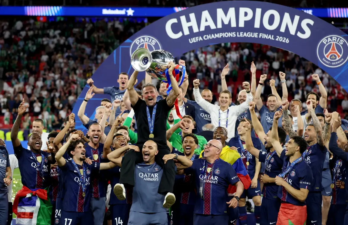 ผลบอลล่าสุด เปแอสเช ชนะ อาร์เซน่อล ป้องกันแชมป์ UCL สมัยที่ 2 ติดต่อกัน