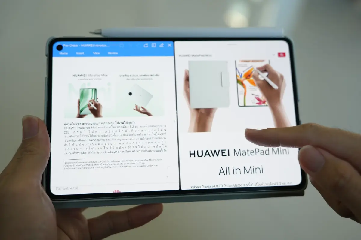 5 เรื่องสุดจะเริ่ด! รีวิว 'HUAWEI MatePad Mini' บางเบา แต่เอาเรื่อง