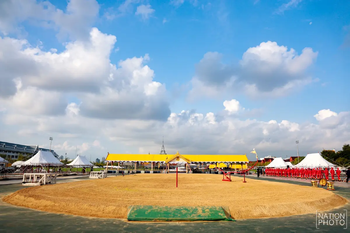 ภาพชุด ซ้อมใหญ่ งานพระราชพิธีพืชมงคลจรดพระนังคัลแรกนาขวัญ 2569
