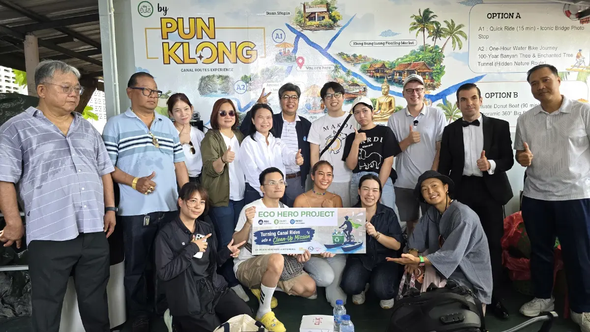 ท่องเที่ยววิถีใหม่ ปั่น ‘จักรยานน้ำ’ คลองบางหลวง ฟื้นฟูสายน้ำ