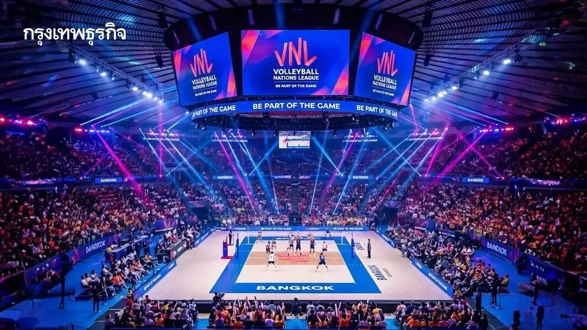 ดูสดฟรีทีวี ตารางแข่ง VNL 2026 โปรแกรมวอลเลย์บอลหญิง ทีมชาติไทย