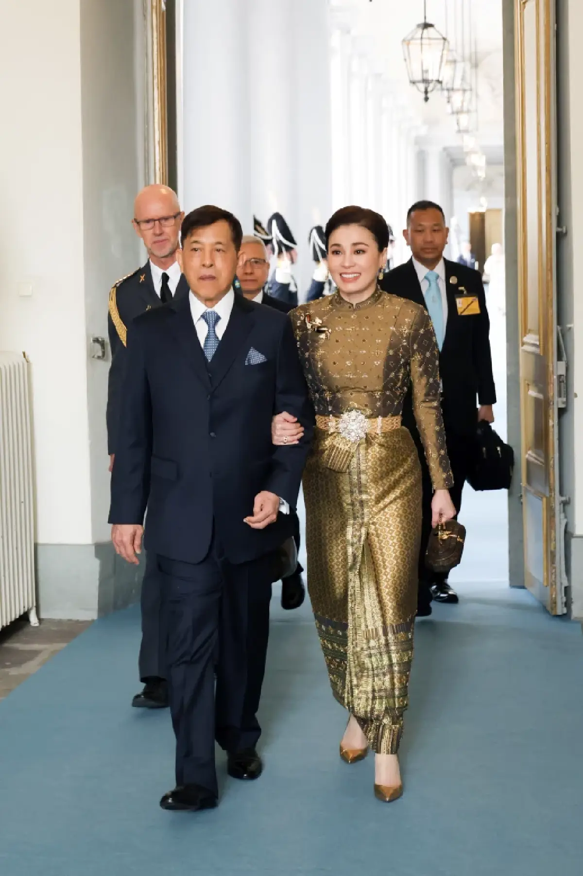 ในหลวง-พระราชินี ทรงร่วมงานพระราชพิธี 80 พรรษา สมเด็จพระราชาธิบดีคาร์ลที่ 16 กุสตาฟแห่งสวีเดน