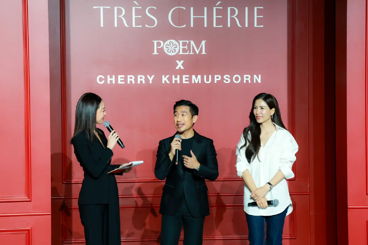 POEM x เชอรี่ เข็มอัปสร ถ่ายทอดแฟชั่นผ่านแนวคิดแห่งความยั่งยืน