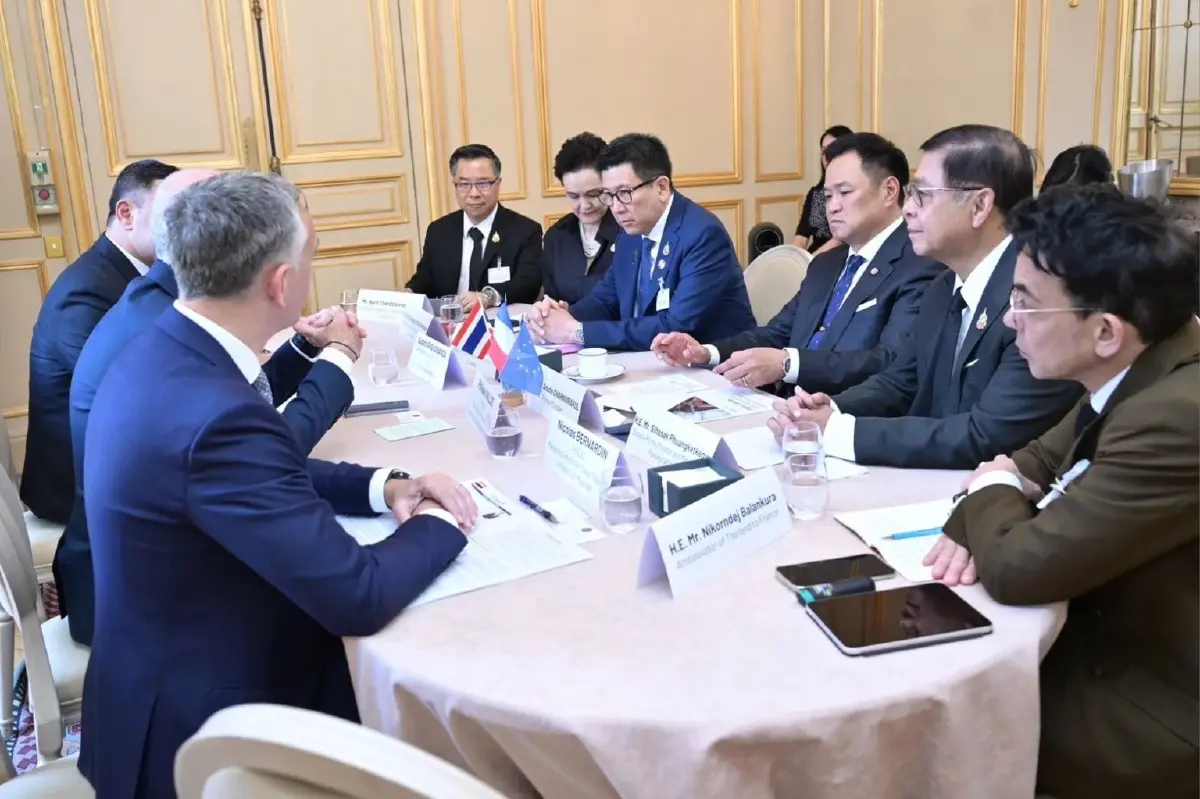 'เอกนิติ' ชูไทยพร้อมรับคลื่นลงทุน ดึง 3 ยักษ์ใหญ่ฝรั่งเศสลุย 'แบตเตอรี่-ไซเบอร์-ดิจิทัล'