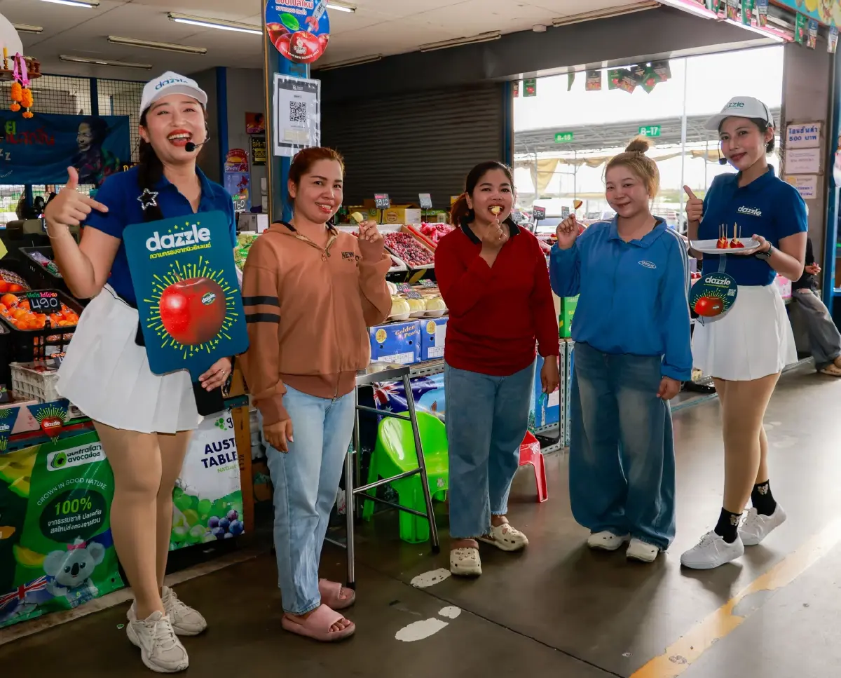 บุกตลาดไทยปี 2 แอปเปิลแดซเซิลกางแผนเชิงรุกเจาะค้าส่งค้าปลีก