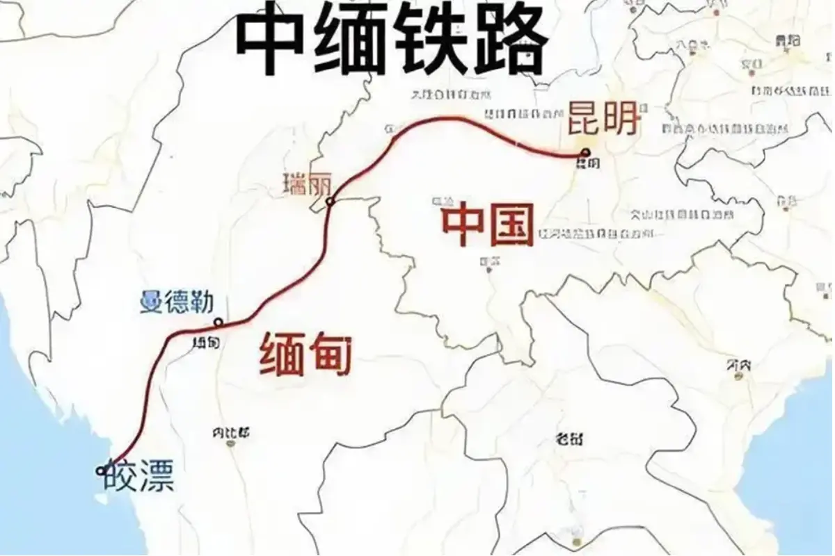 ทางรถไฟจีน-พม่า (อีกคู่แข่งแลนด์บริดจ์)