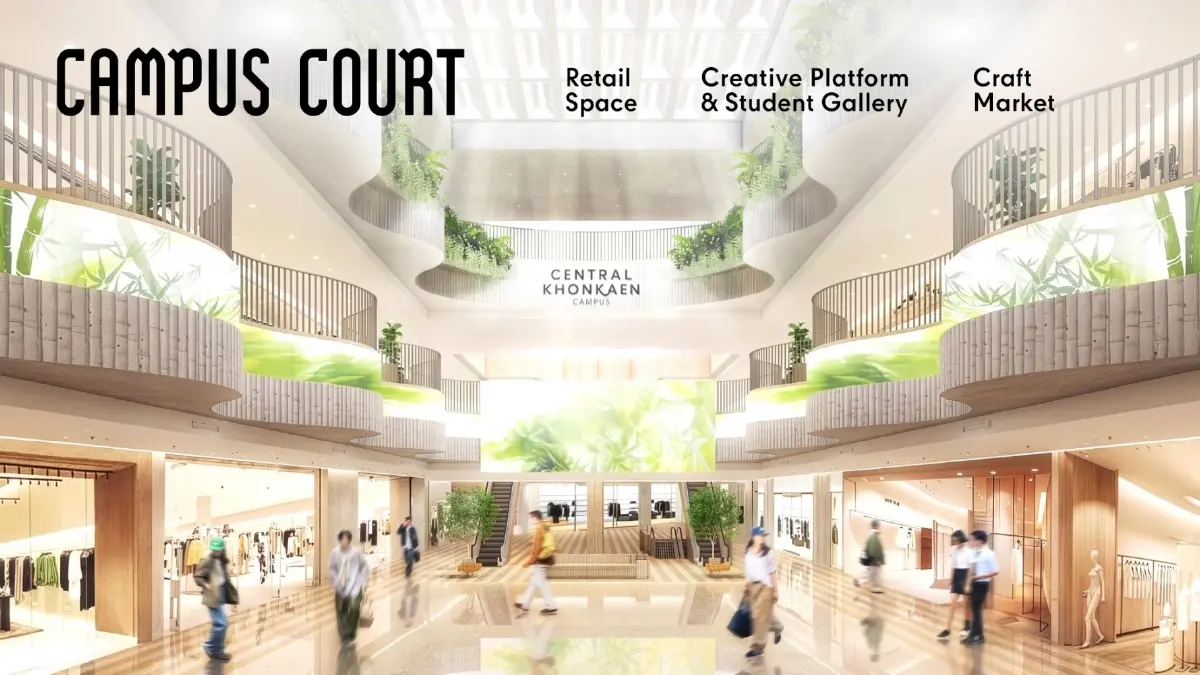 ดีเดย์มิกซ์ยูสโมเดลใหม่ ‘เซ็นทรัล ขอนแก่น แคมปัส’ 20 พ.ค.นี้  ปั้น ‘Campus District’ แลนด์มาร์กที่ 2 แห่งเมือง
