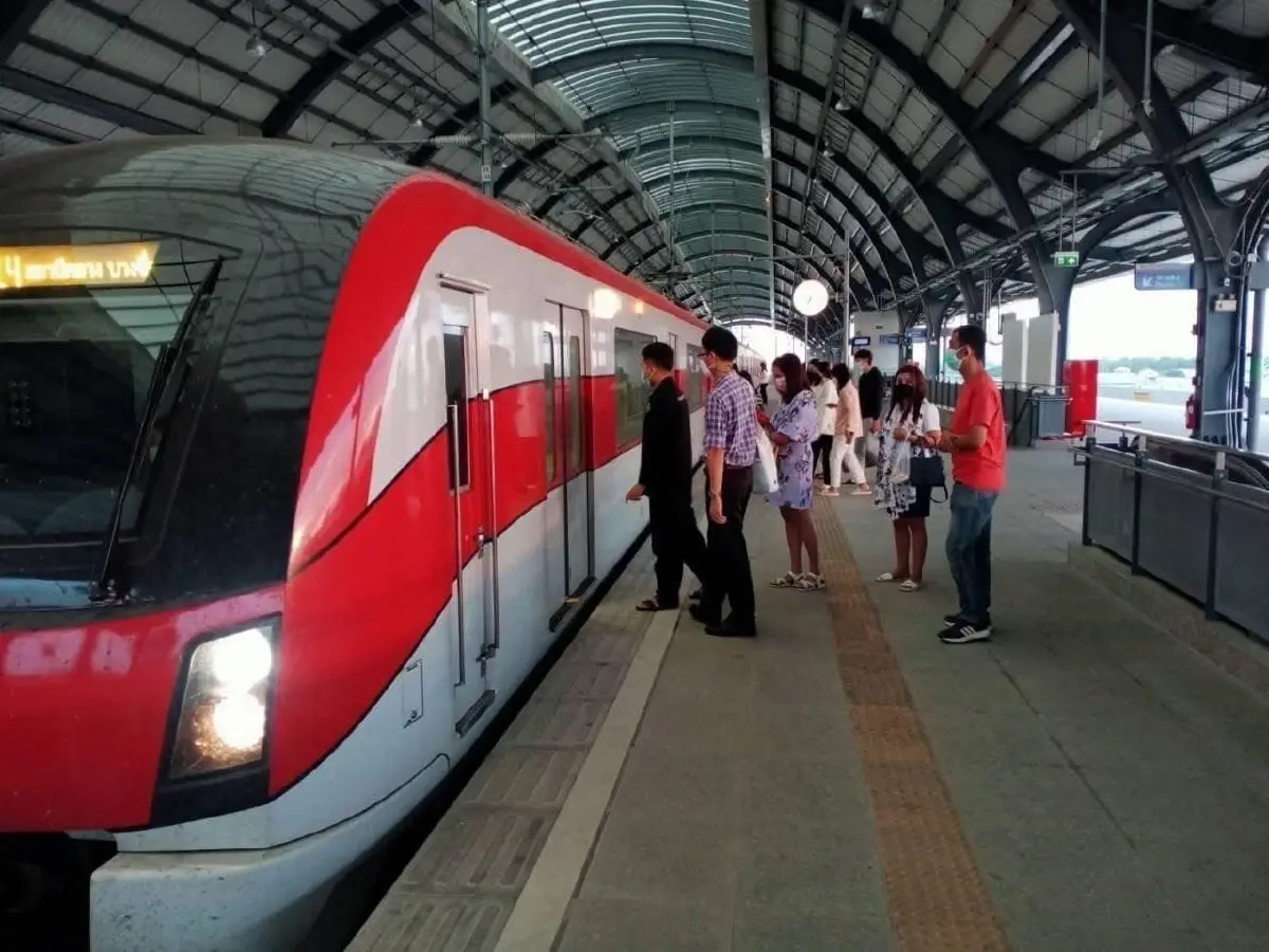 ‘ไทยช่วยไทยพลัส’ รถไฟฟ้าสายสีแดง ใช้สิทธิผ่านแอปเป๋าตังได้