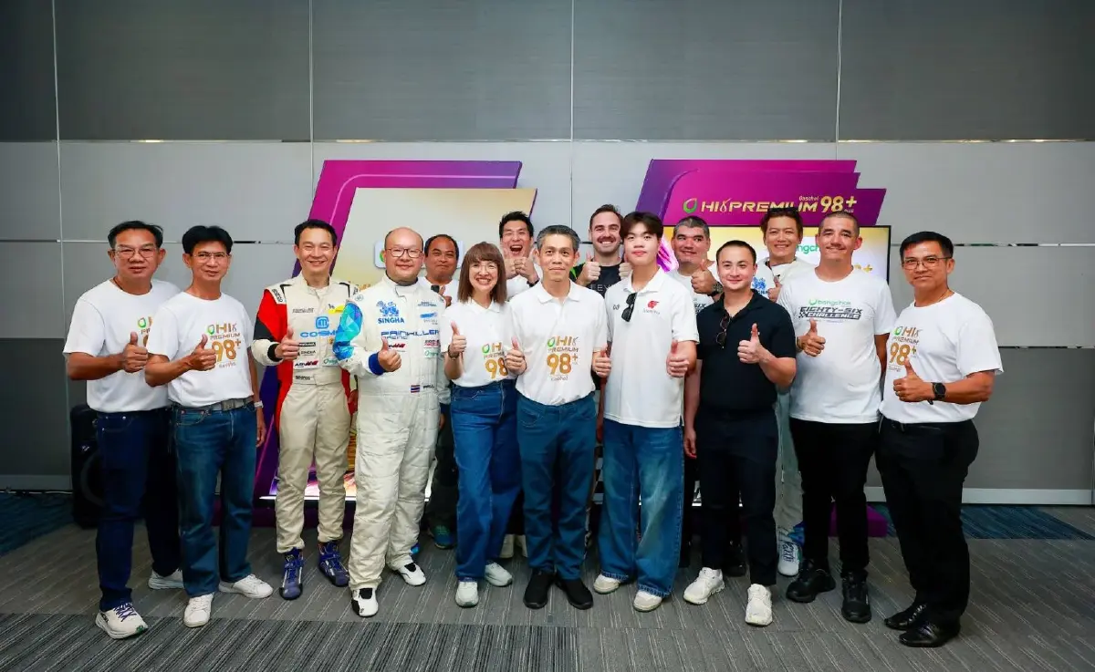 บางจากฯ นำเกมน้ำมันพรีเมียม สู่สนามแข่งมอเตอร์สปอร์ต