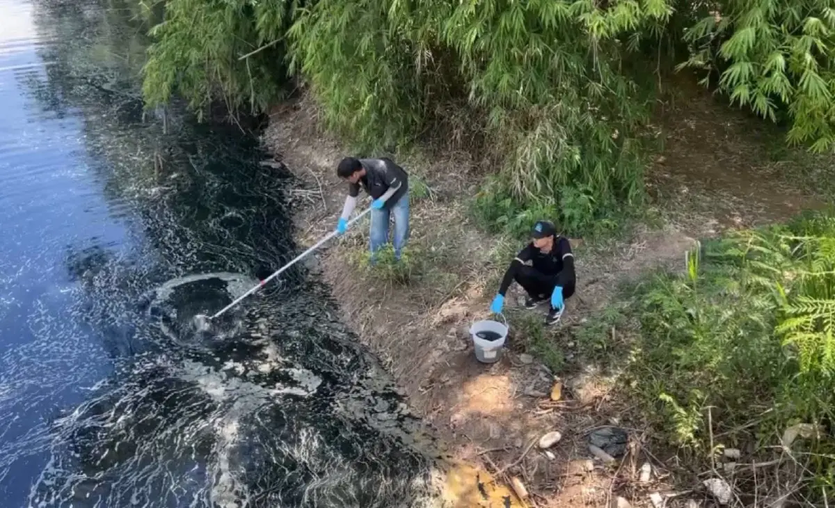 คพ. ลุยตรวจน้ำเสีย “ห้วยตะเข้” สระบุรี “สุชาติ” ลั่นพบผู้กระทำผิดฟันคดีถึงที่สุด
