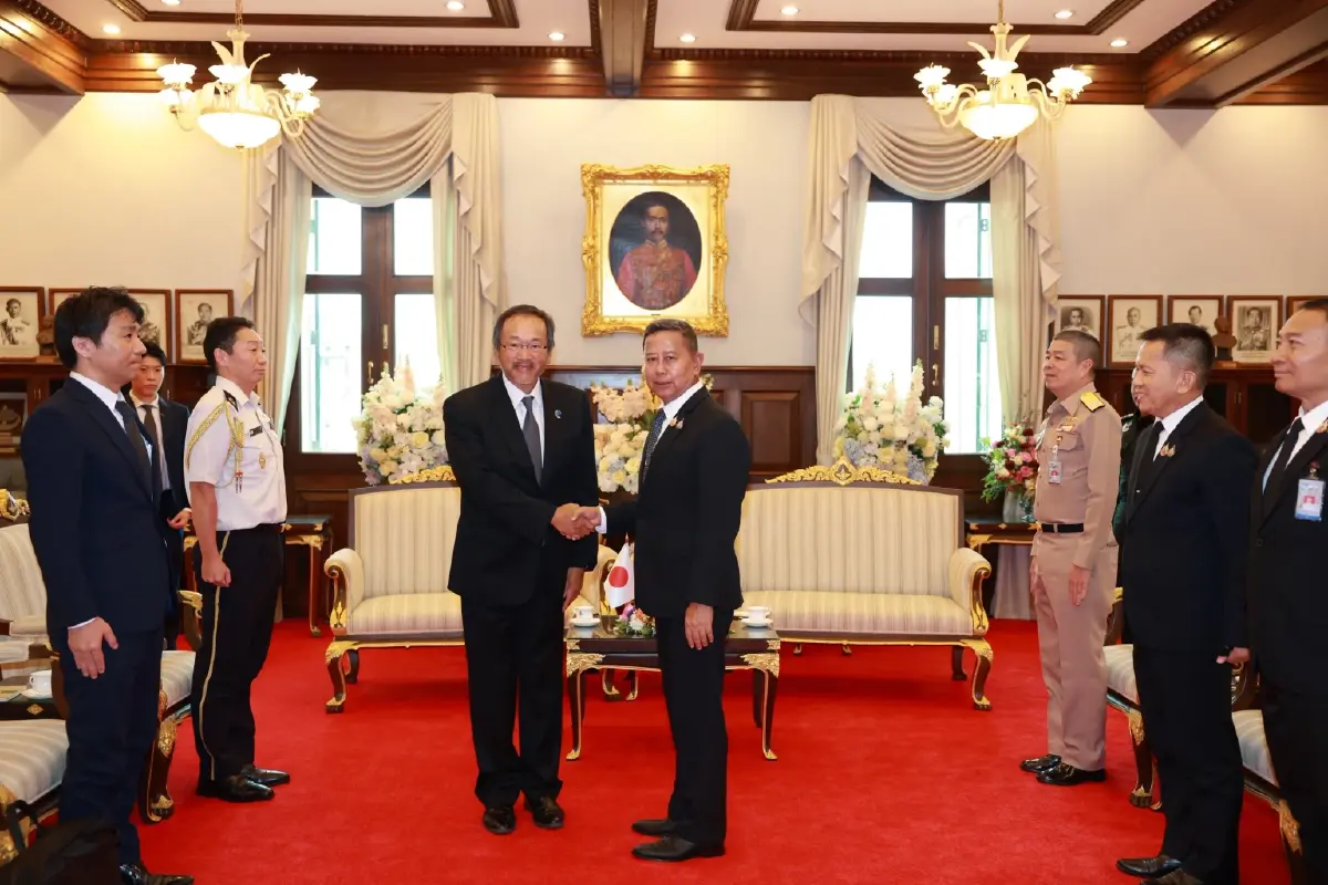 'ทูตญี่ปุ่น' พบ 'บิ๊กดุลย์' ถก ชายแดนไทย-กัมพูชา ปราบสแกมเมอร์