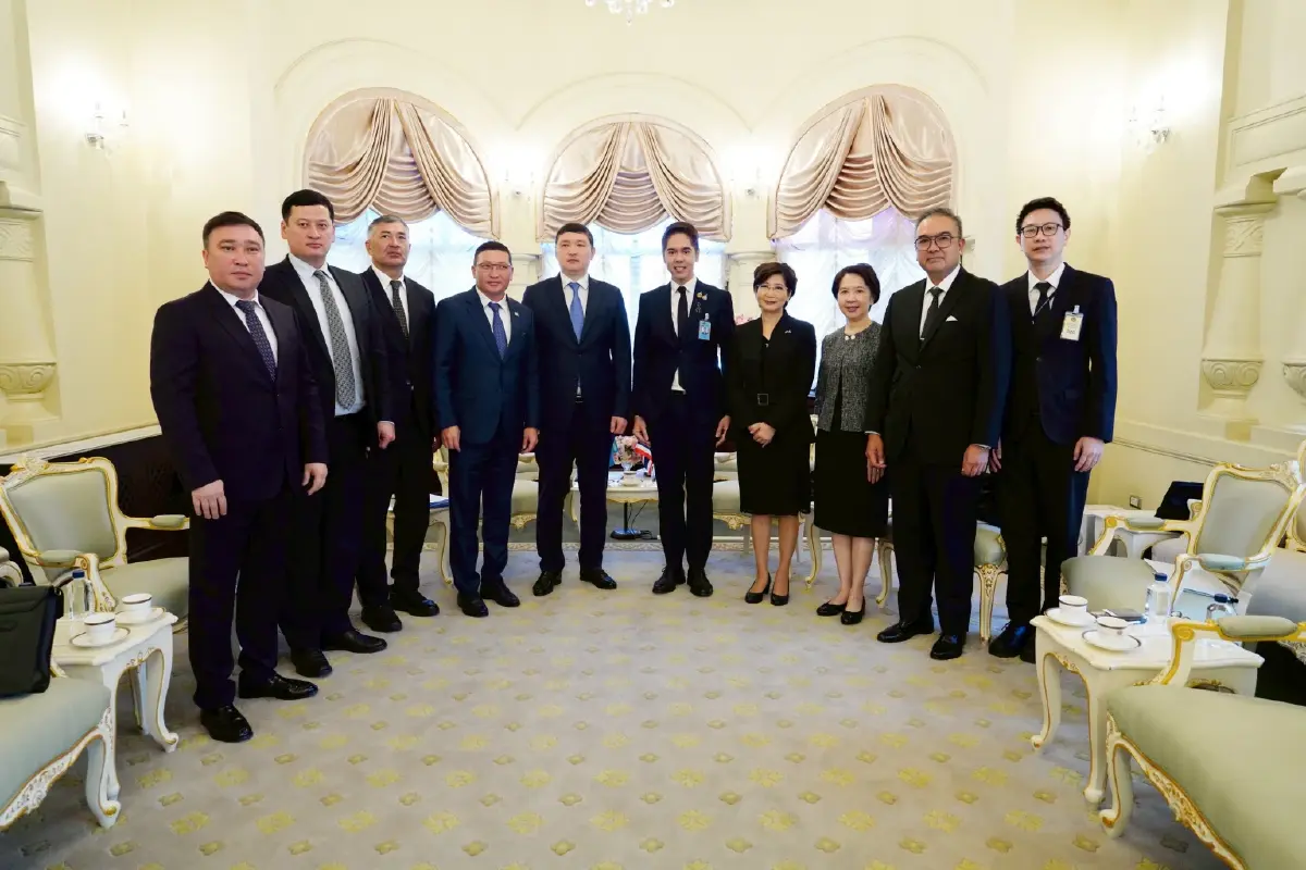 ‘ผู้แทนการค้าไทย’ ถกรองผู้ว่าฯ อัลมาตี ดันหุ้นส่วนเศรษฐกิจเชื่อมภูมิภาค