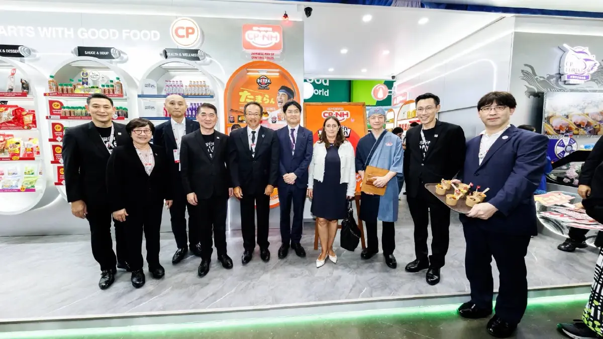 คณะทูตนานาประเทศชมนวัตกรรมอาหารซีพีเอฟในงาน THAIFEX 2026