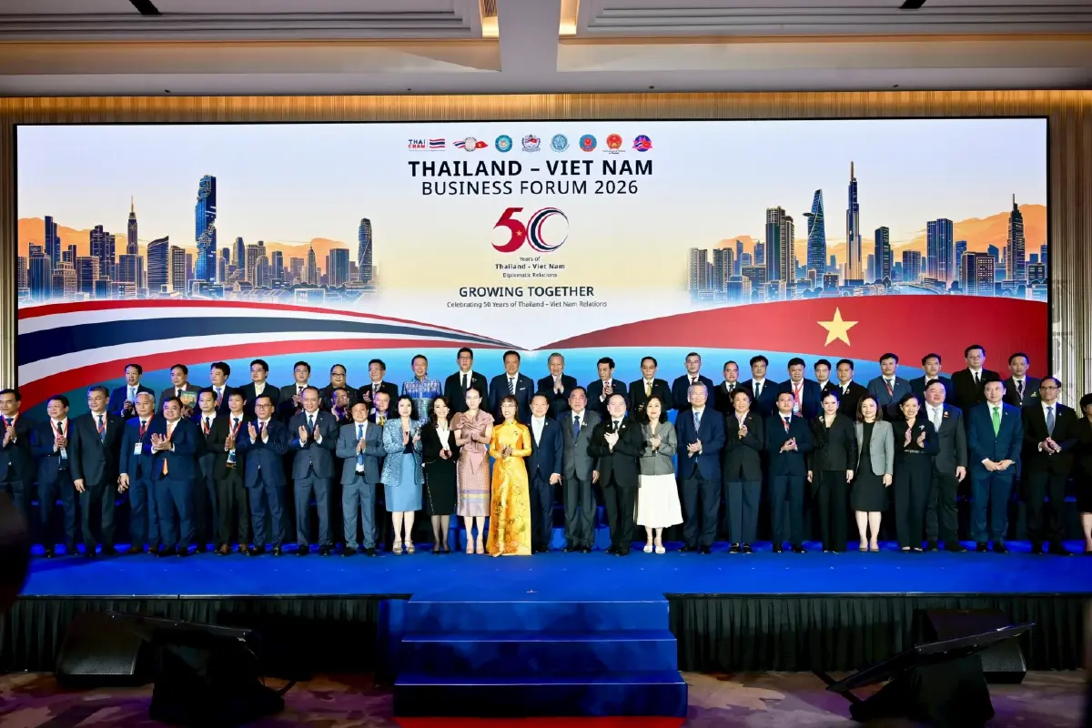 อนุทิน จับมือ ปธน. เวียดนาม เปิดเวที Thailand–Viet Nam Business Forum ย้ำศก.เติบโตไปด้วยกัน