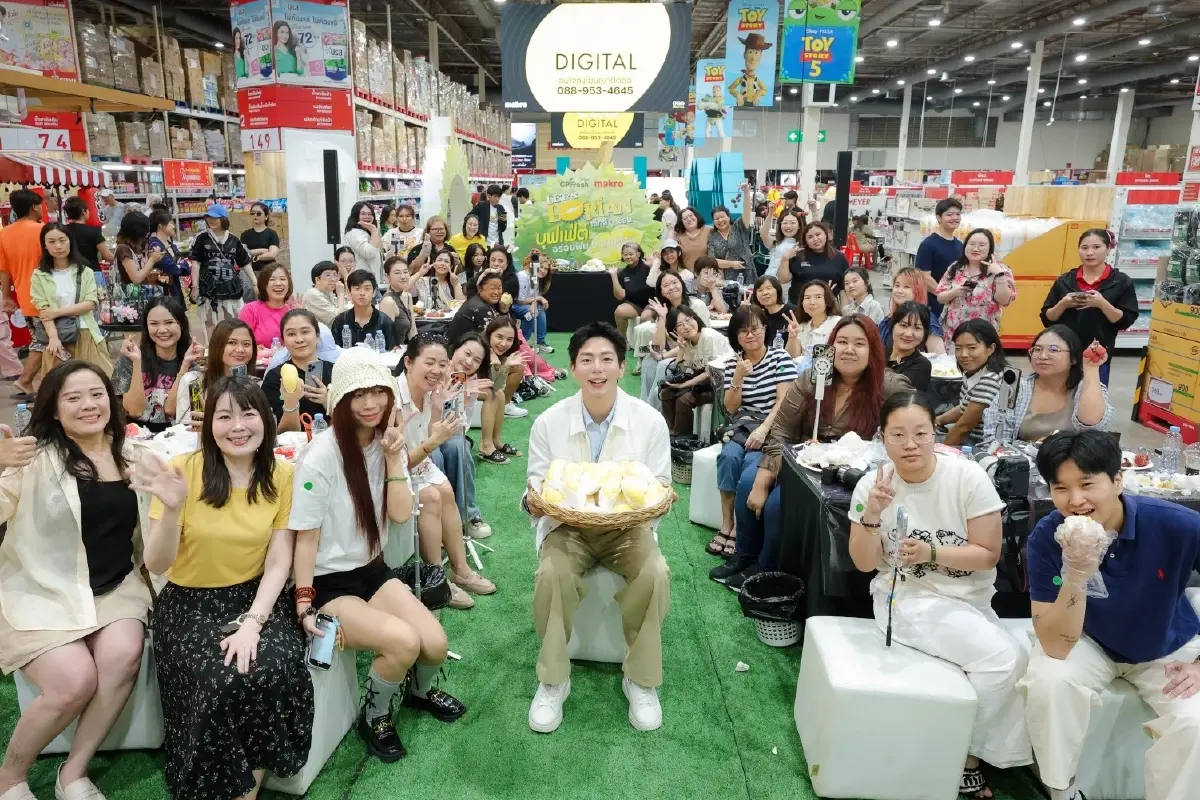 ‘แม็คโคร’ กับแผนการตลาด ดึงไอดอล T-Pop โปรโมททุเรียนไทย