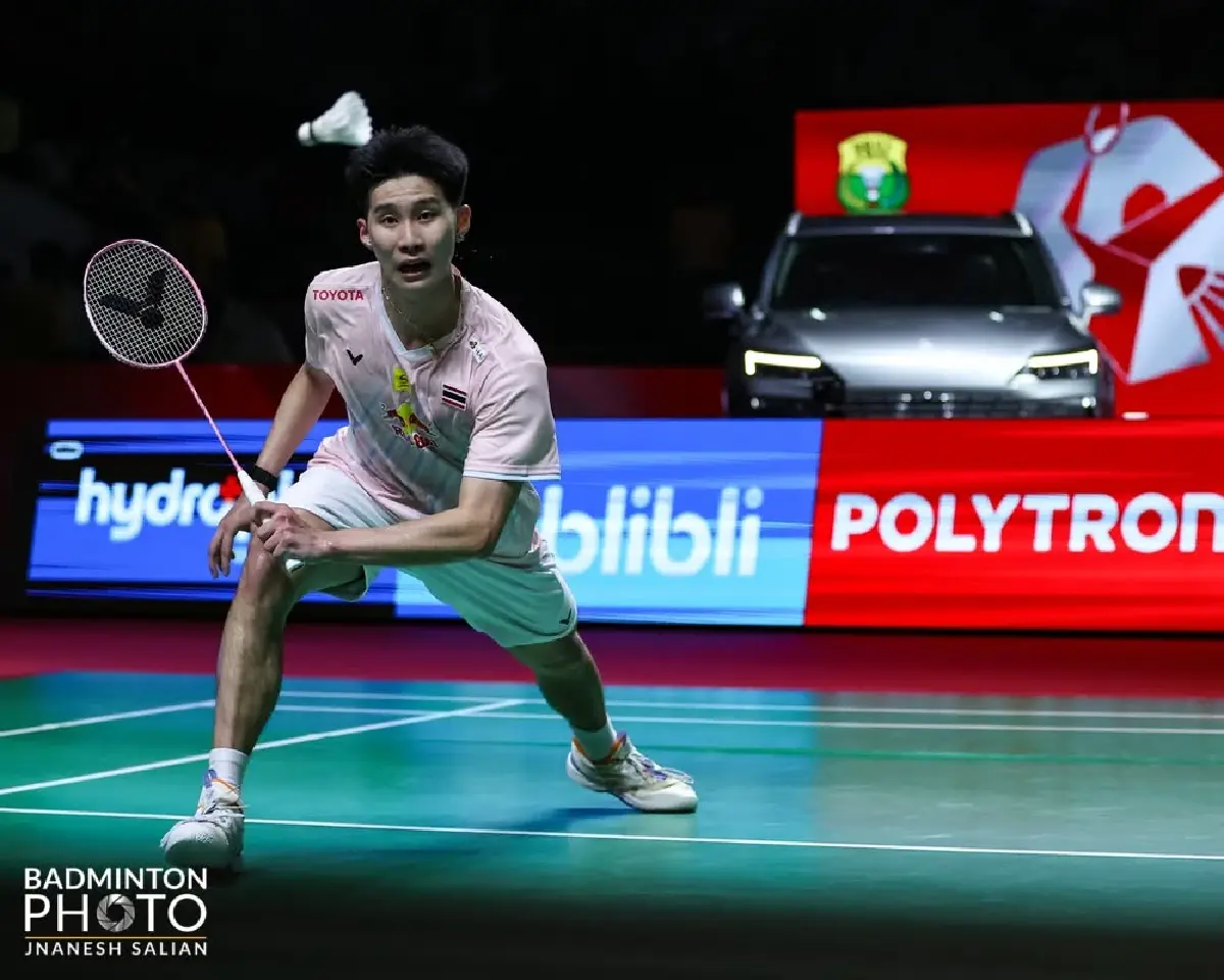 LIVE อิคคิว พณิชพล พบ โจนาธาน คริสตี้ Indonesia Open 2026 รอบรอง 15.30 น.
