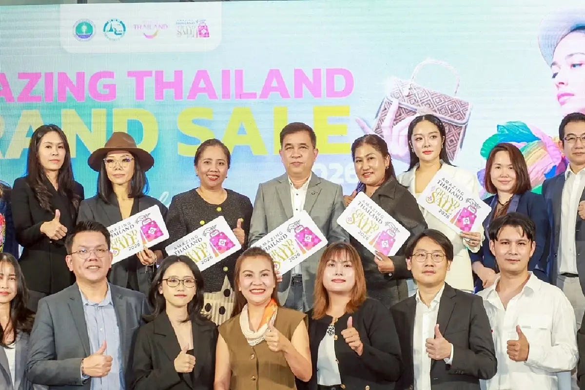 ททท. จุดพลุ ‘Amazing Thailand Grand Sale 2026’ ชูเสน่ห์แบรนด์ไทย มัดใจนักท่องเที่ยวคุณภาพ
