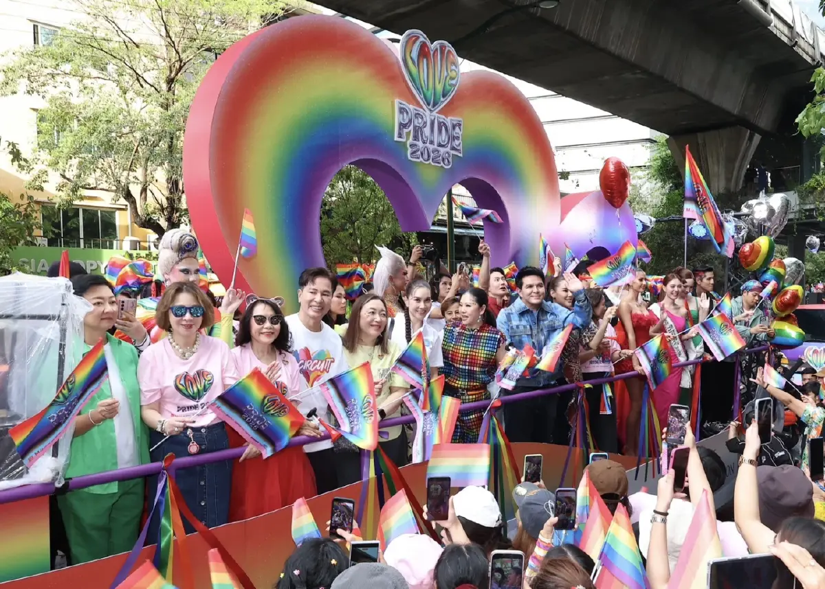 เดอะมอลล์ กรุ๊ป – เอ็ม ดิสทริค ฉลองยิ่งใหญ่ 'LOVE PRIDE 2026' ปักหมุดแลนด์มาร์กใจกลางเมือง
