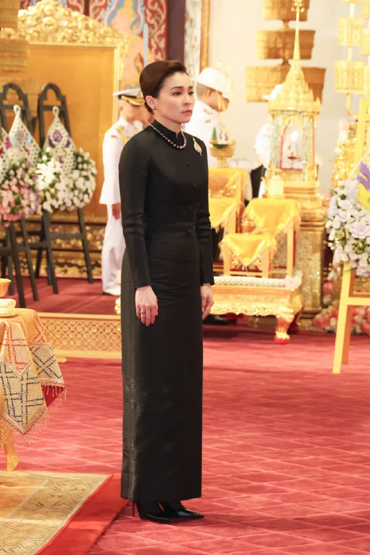 ในหลวง-พระราชินี ทรงบำเพ็ญพระราชกุศลพระพิธีธรรมสวดพระอภิธรรมพระศพ 'เจ้าฟ้าพัชรกิติยาภา'