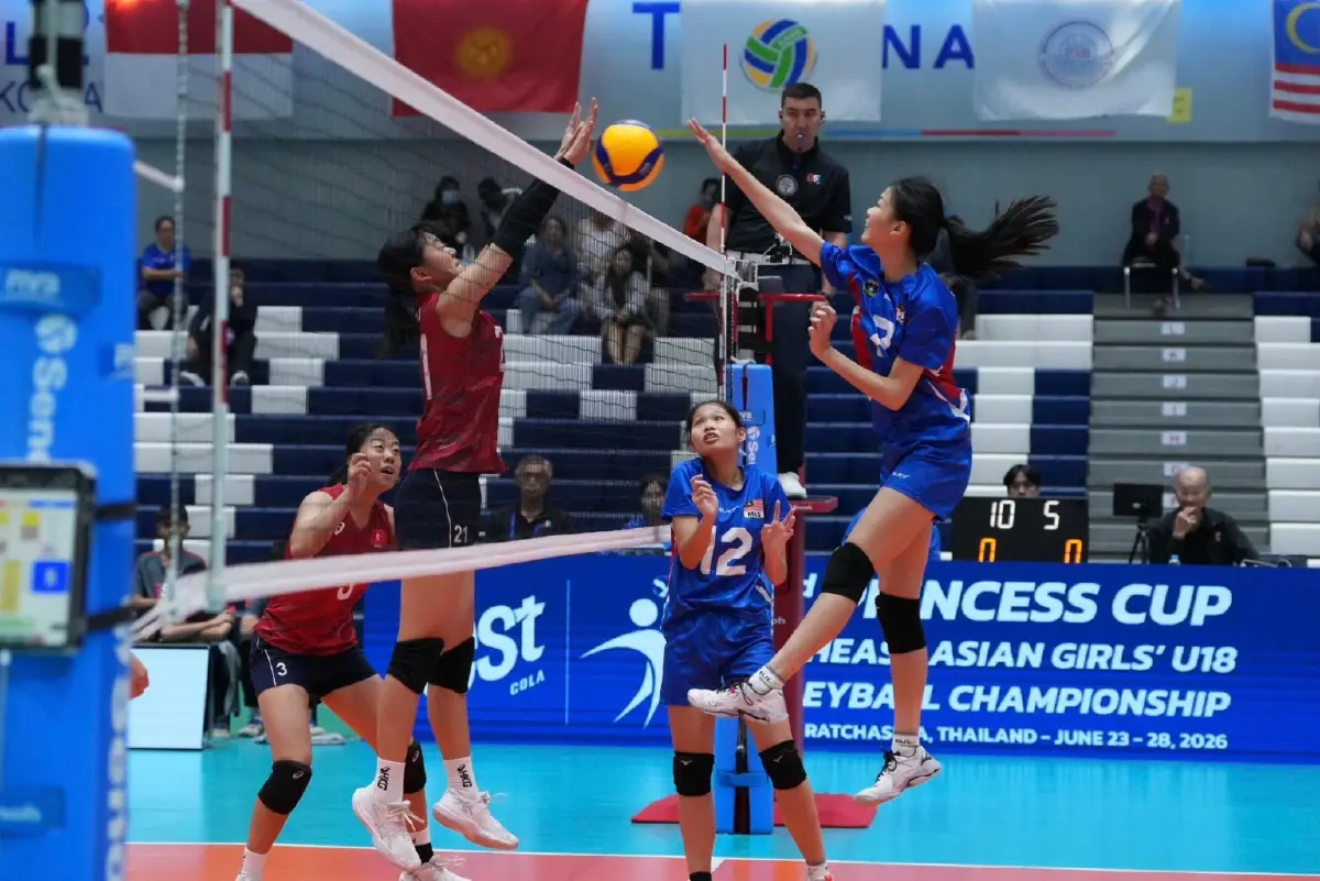ลิงค์ดูสด ถ่ายทอดสดวอลเลย์บอลหญิง ไทย พบ ฟิลิปปินส์ ปริ๊นเซส คัพ 2026