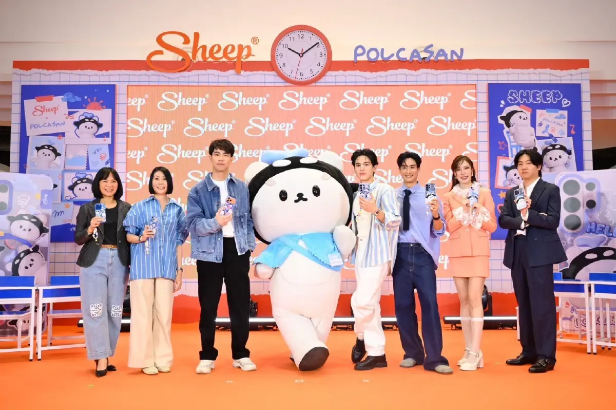 SHEEP ดึง POLCASAN สร้างสีสันตลาดเคส  เชื่อมแฟนคัลเจอร์ 