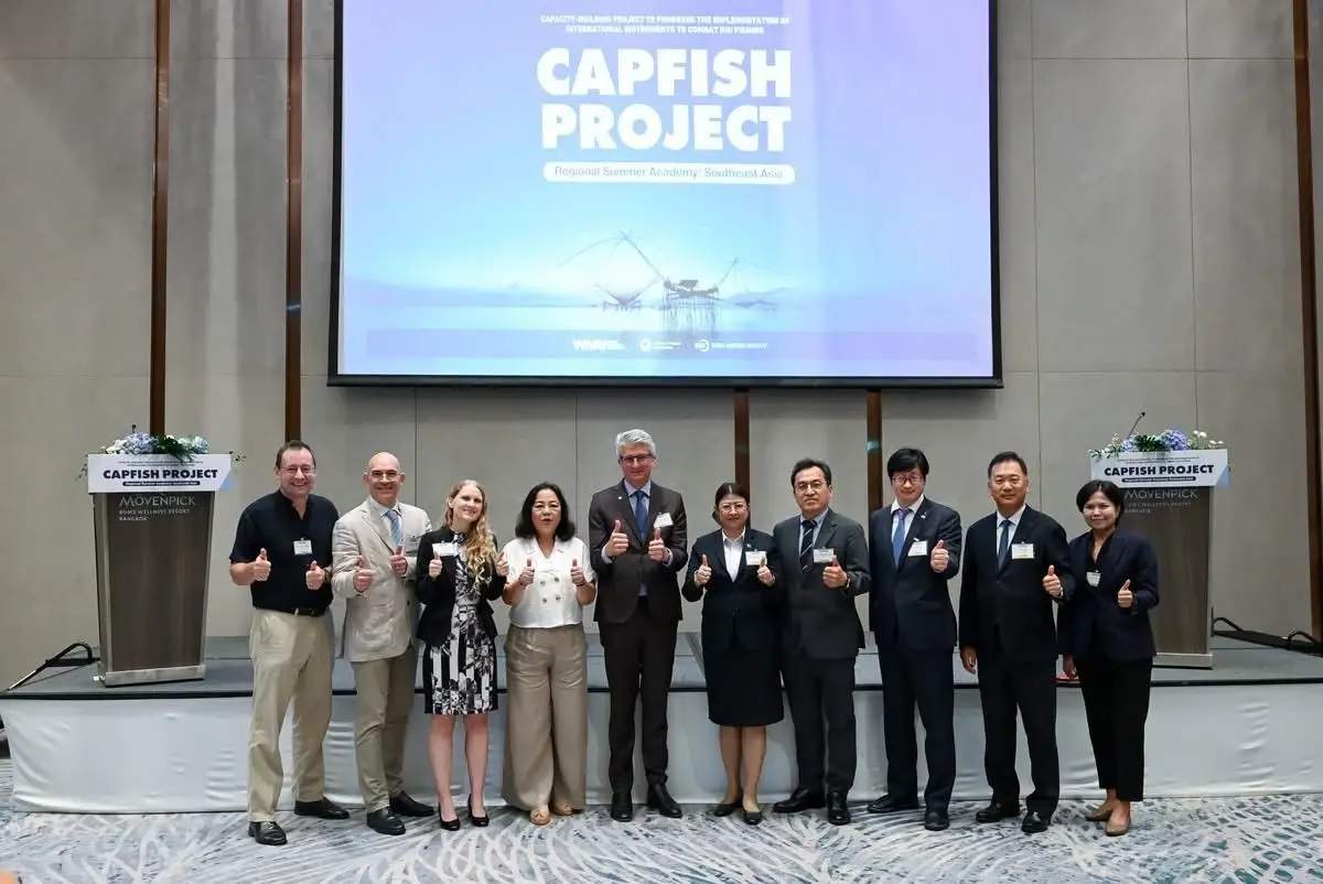 กรมประมงนำทีมอาเซียน ติวเข้ม CAPFISH สกัดประมงผิดกฎหมาย