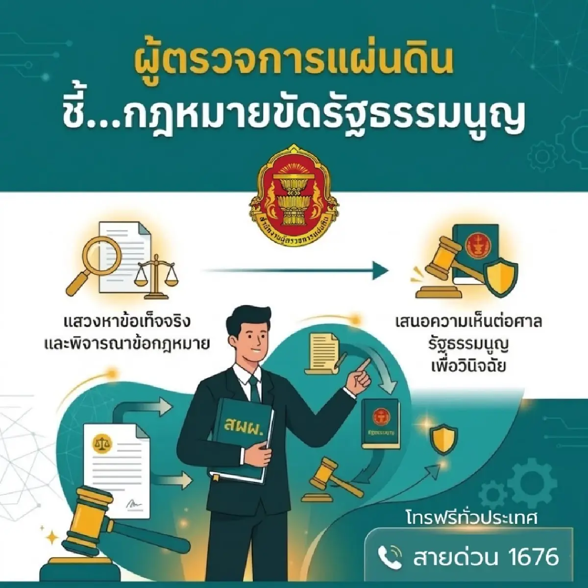 โดนเวนคืนที่ดิน ต้องได้รับเงินก้อน ย้ำเงินชดเชย ไม่มีวันหมดอายุ