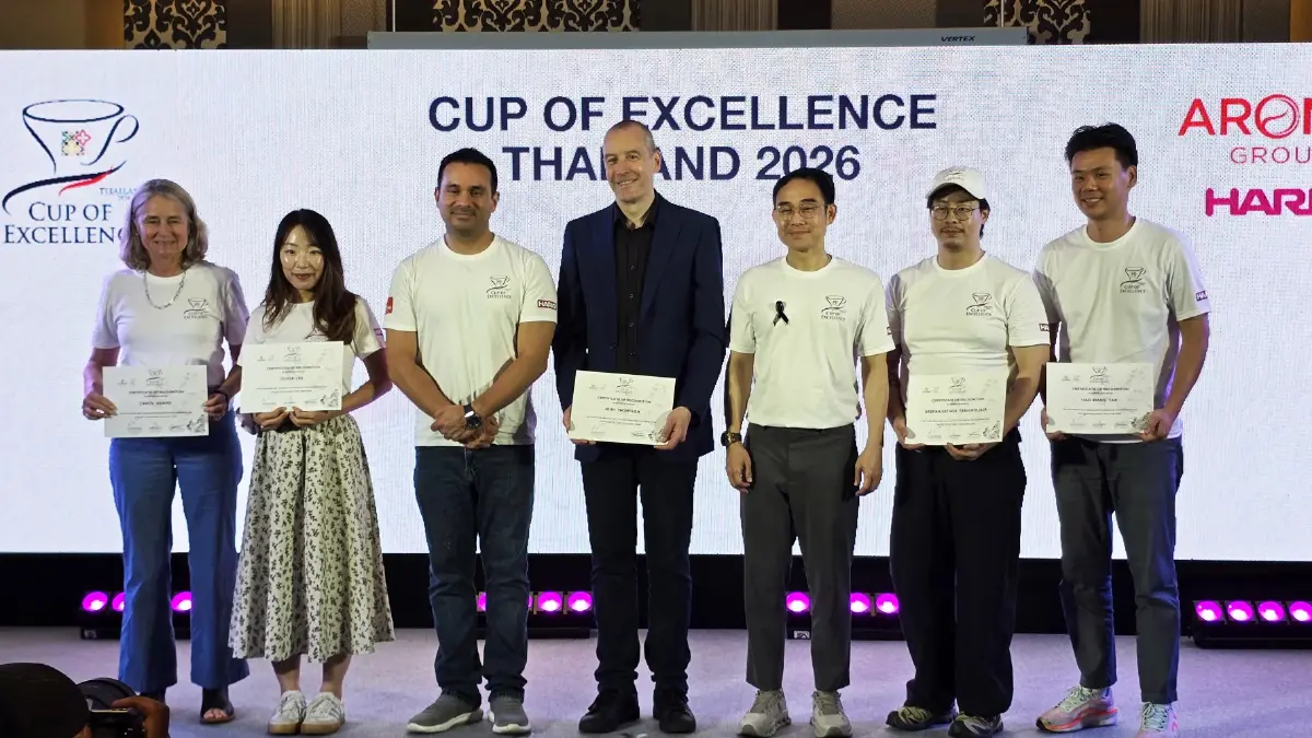 ประกาศผล ประกวดเมล็ดกาแฟไทย 'Cup of Excellence Thailand 2026'