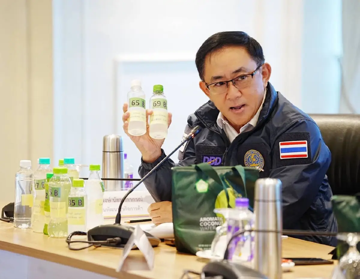 พาณิชย์ เร่งปราบน้ำมะพร้าวปลอมปน พบโรงงานกลุ่มเสี่ยง 24 ราย