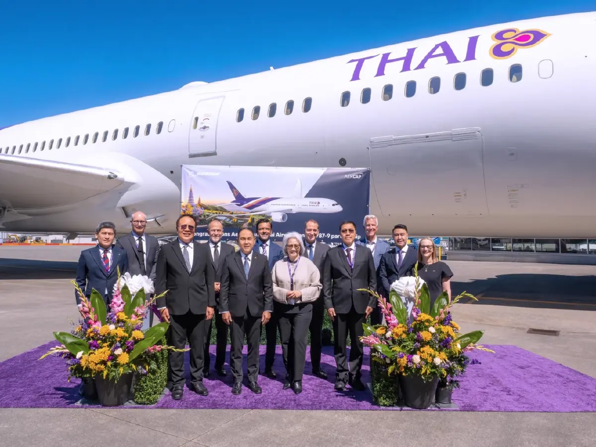 'การบินไทย' รับมอบโบอิ้ง 787-9 เพิ่ม 4 ลำ เสริมทัพฝูงบินในปีนี้