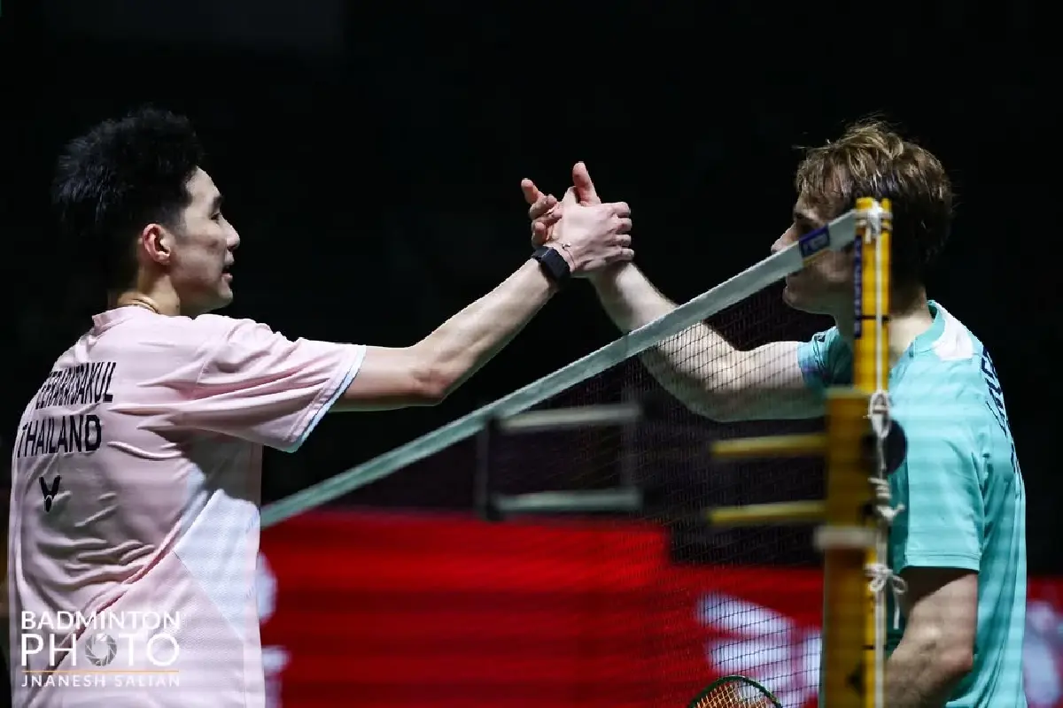 LIVE อิคคิว พณิชพล พบ โจนาธาน คริสตี้ Indonesia Open 2026 รอบรอง 15.30 น.