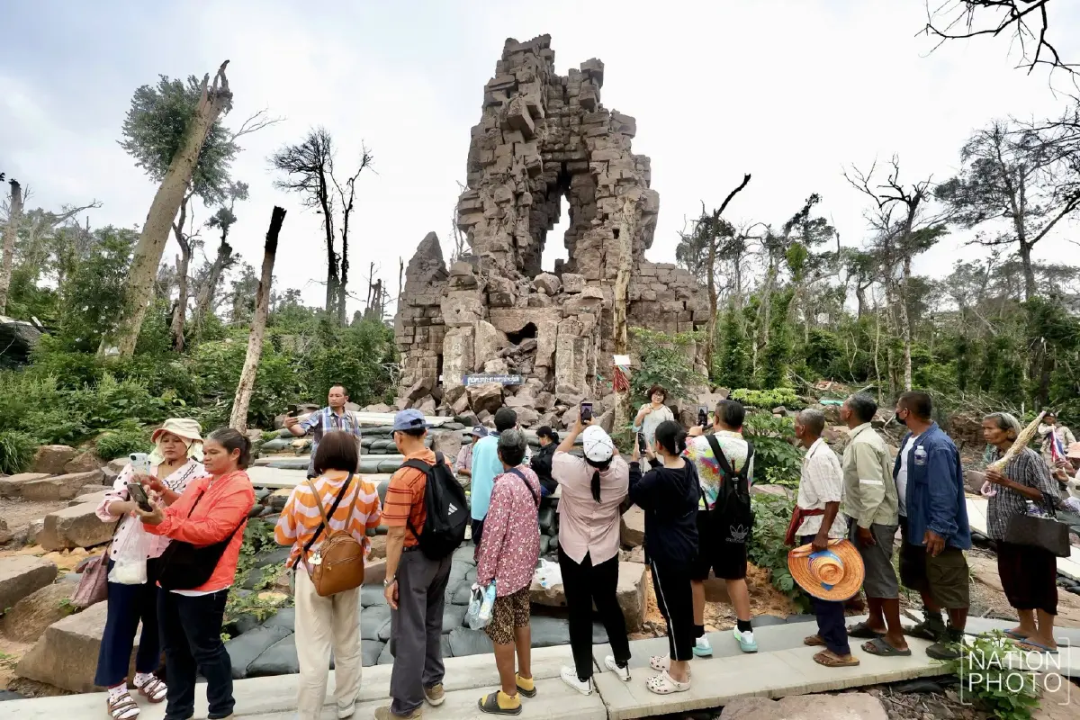 สุรินทร์เปิดท่องเที่ยว “ปราสาทตาควาย - เนิน 350” ตามรอยวีรกรรมทหารกล้าแห่งแผ่นดินไทย