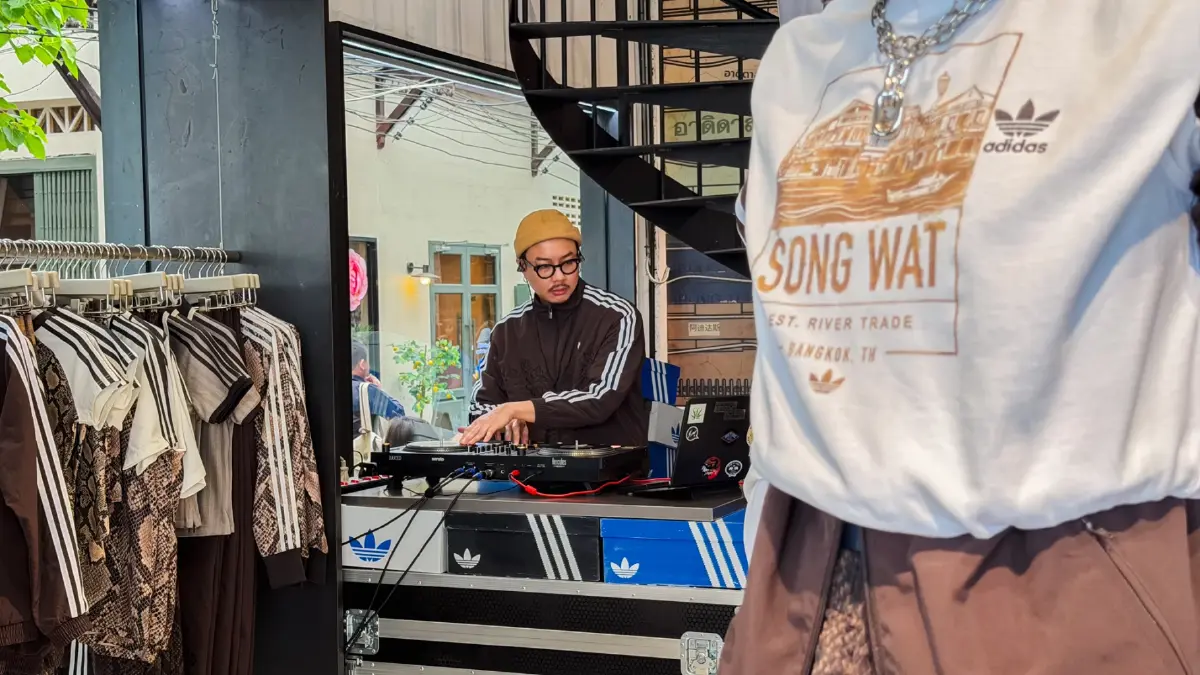 อาดิดาส ออริจินอลส์ ปักหมุด 'ทรงวาด' เปิดแฟล็กชิปสโตร์ริมน้ำ
