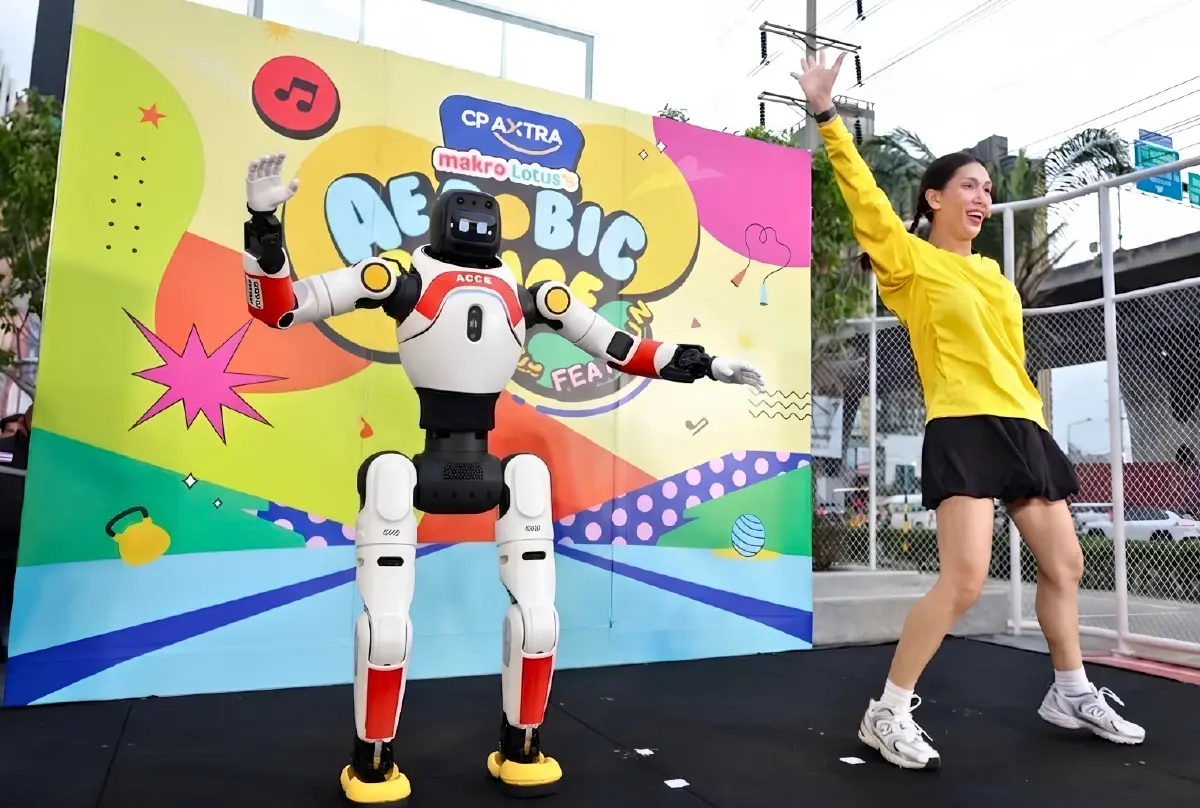 ซีพี แอ็กซ์ตร้า ดึง AgiBot X2 Pro นำเต้นแอโรบิกครั้งแรกในไทย