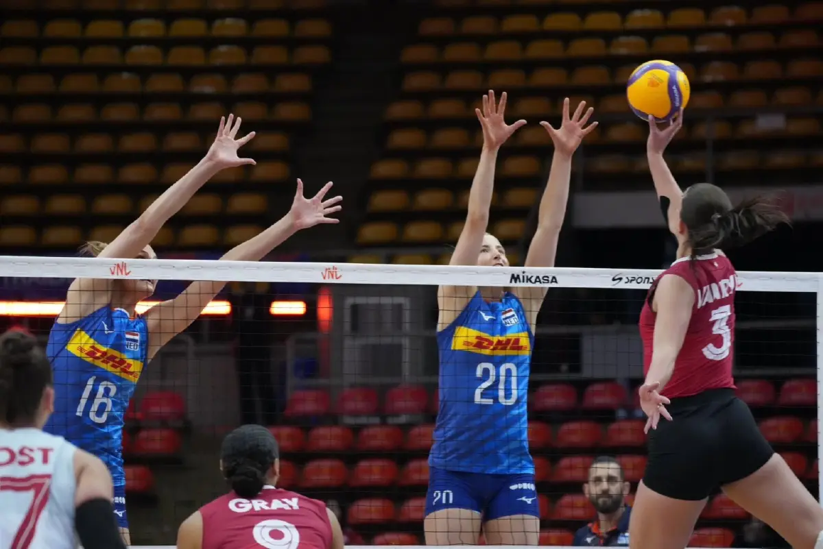 ถ่ายทอดสดวอลเลย์บอลหญิง ยูเครน พบ เนเธอร์แลนด์ เนชันส์ลีก VNL 2026