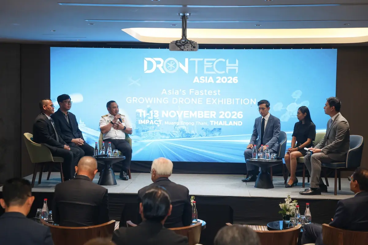DronTech Asia 2026 เวทียกระดับ "โดรน" สู่เครื่องมือขับเคลื่อนเศรษฐกิจ