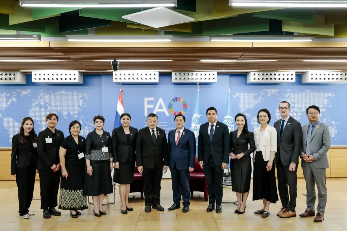 เกษตรฯ จับมือ FAO ดัน “ทศวรรษสุขภาพดินโลก” ยกระดับความมั่นคงทางอาหาร