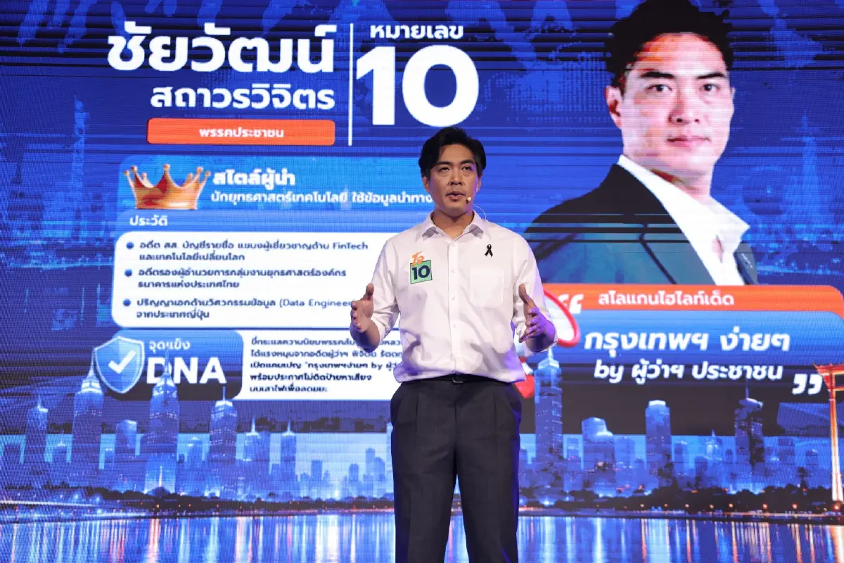 ‘ดร.โจ’ ดันแก้ พ.ร.บ.กทม. ชู AI ปราบโกง ทุ่ม 600 ล.แก้ศูนย์เด็กเล็ก